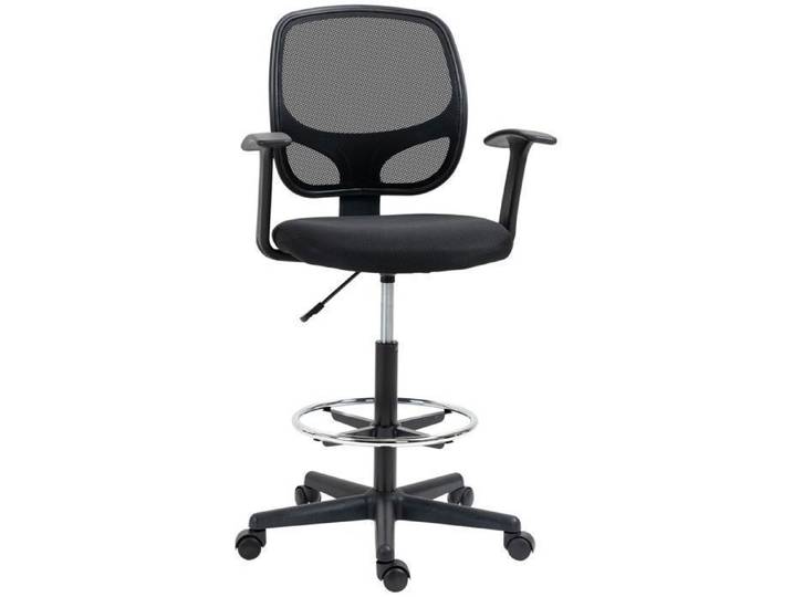 Chaise de bureau confortable chaise qui tourne chaise pour dessin avec repose-pieds ajustable supporte jusqu'à 120 kg