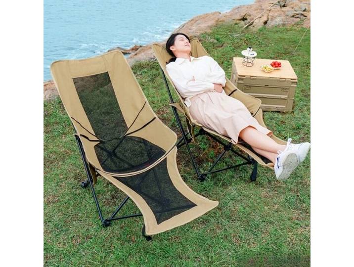 Chaise pliante plage Camping chaise Playa mobilier d'extérieur pliant inclinable pause déjeuner sieste lune pêche Portable tabouret chaises