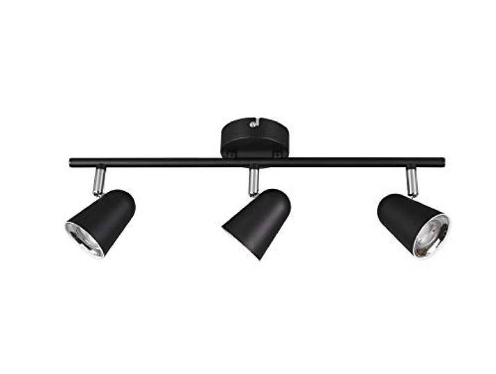 Reality Leuchten LED Spotbalk Toulouse R82123132, kunststof mat zwart, incl. 3x 3,5 Watt LED