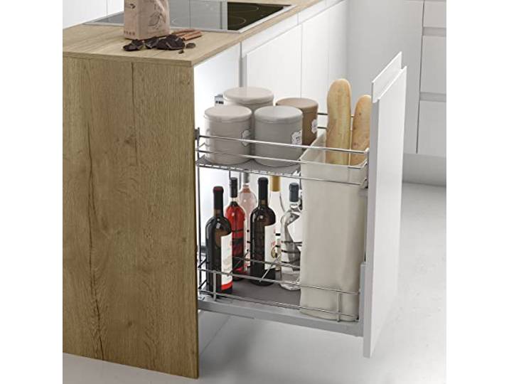 Menage Confort Weinregal für Unterschrank in der Küche, 300 mm breit