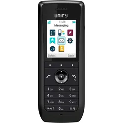 Unify OpenScape WLAN Phone WL4, Telefon, Schwarz