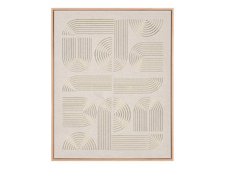 Kunstdruck Norma Typ B Polyester Beige 40 x 50 x 2cm