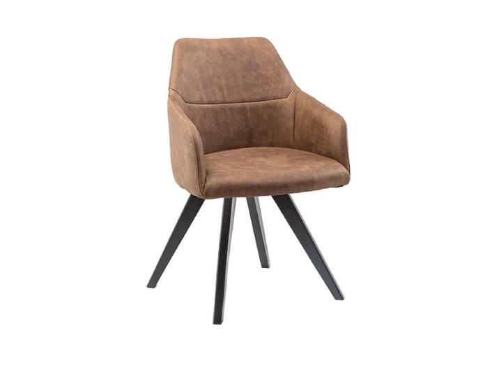 Stuhl AROSA Stoff braun