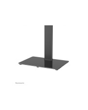 Neomounts Aufstellung für TV Stahl Schwarz Bildschirmgröße: 58.42-109,22 cm 23"-43" Schreibtisch-Ständer (DS45-430BL12)