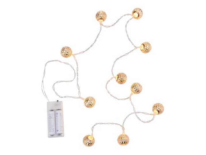 BUTLERS LED Lichterkette Metall - ORIENTAL LIGHTS - LED
