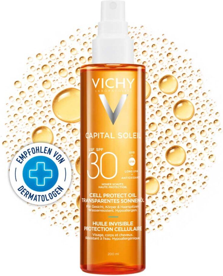 Vichy Capital Soleil Cell Protect Oil Lsf 30 200ml