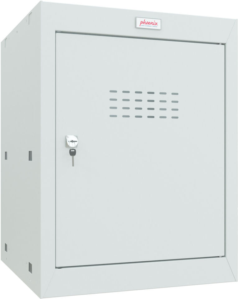 Phoenix Metal 1 - Tier 40cm with Key Light Grey 52cm H X 40cm W X 40cm D
