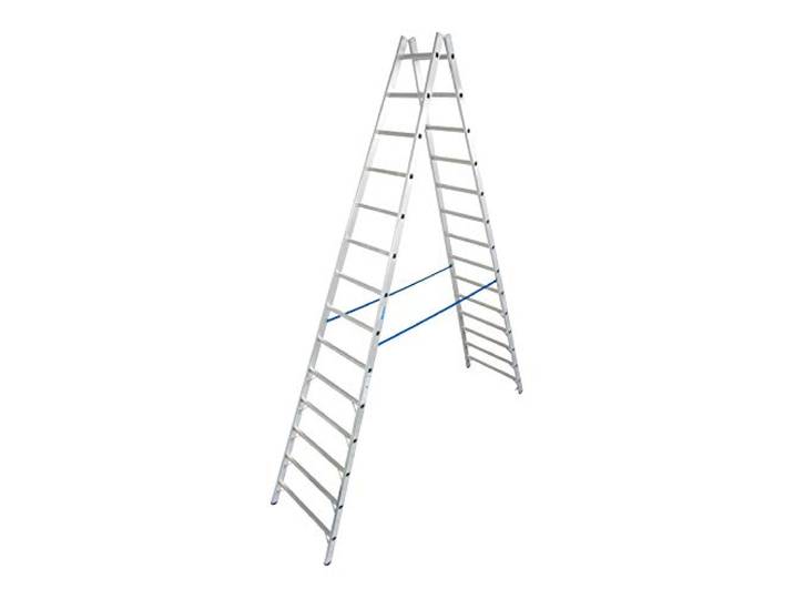 Krause 124951 Sprossen-Doppelleiter 2x14 Sprossen