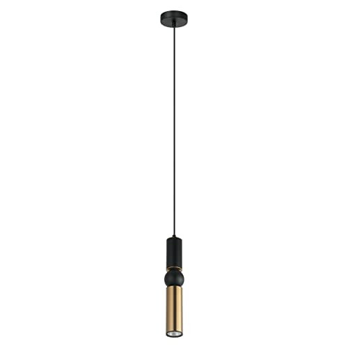 Italux Isidora Moderne Hanglamp Zwart/Brons voor de Keuken
