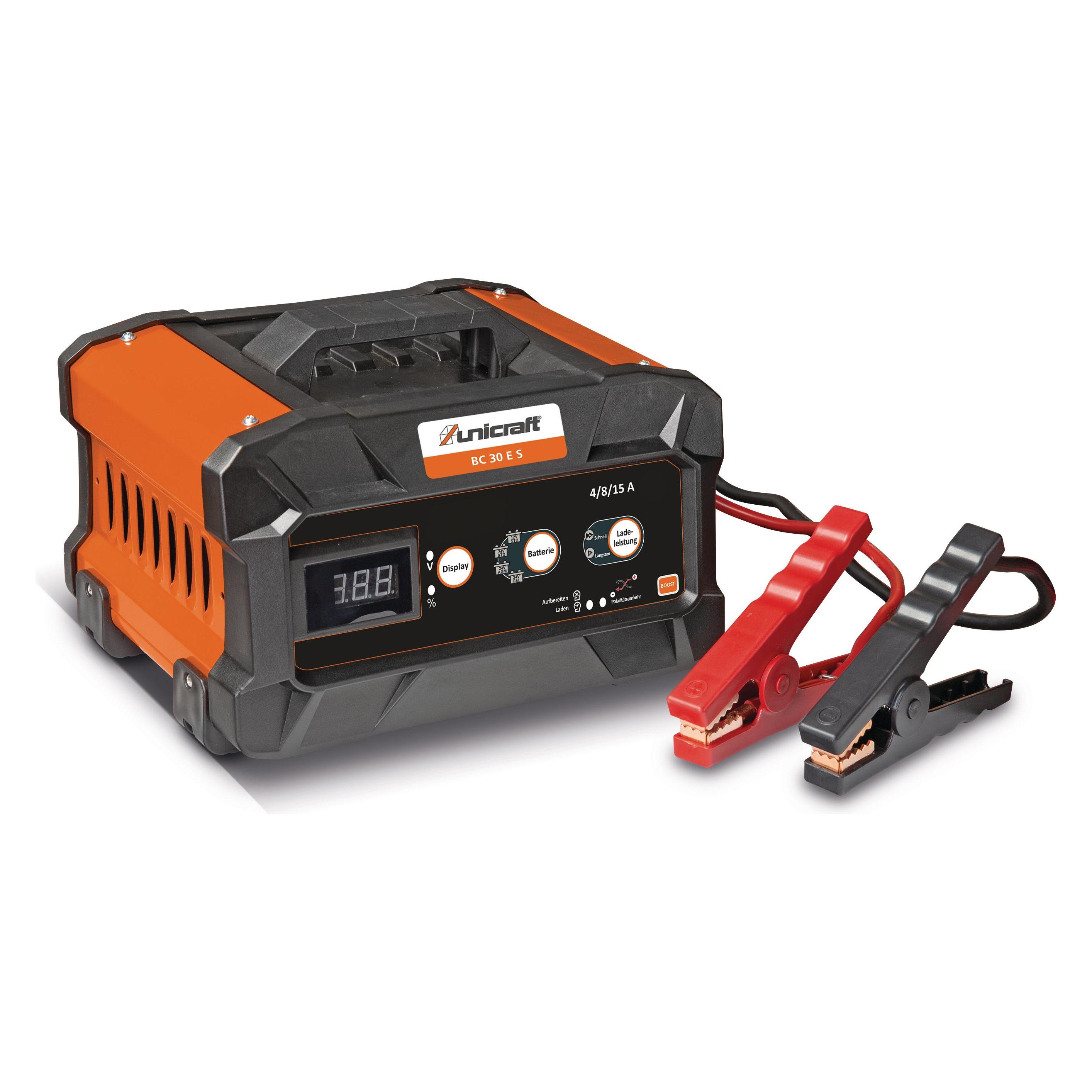 Stürmer Batterielade-/Startgerät UNICRAFT BC 30 E S 12/24V Ladestrom 4-100 Amper (100 A, 12V, 24V) (6851050)