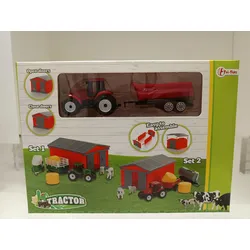 Toi-Toys 28454Z - TRACTOR Set Scheune + Traktor