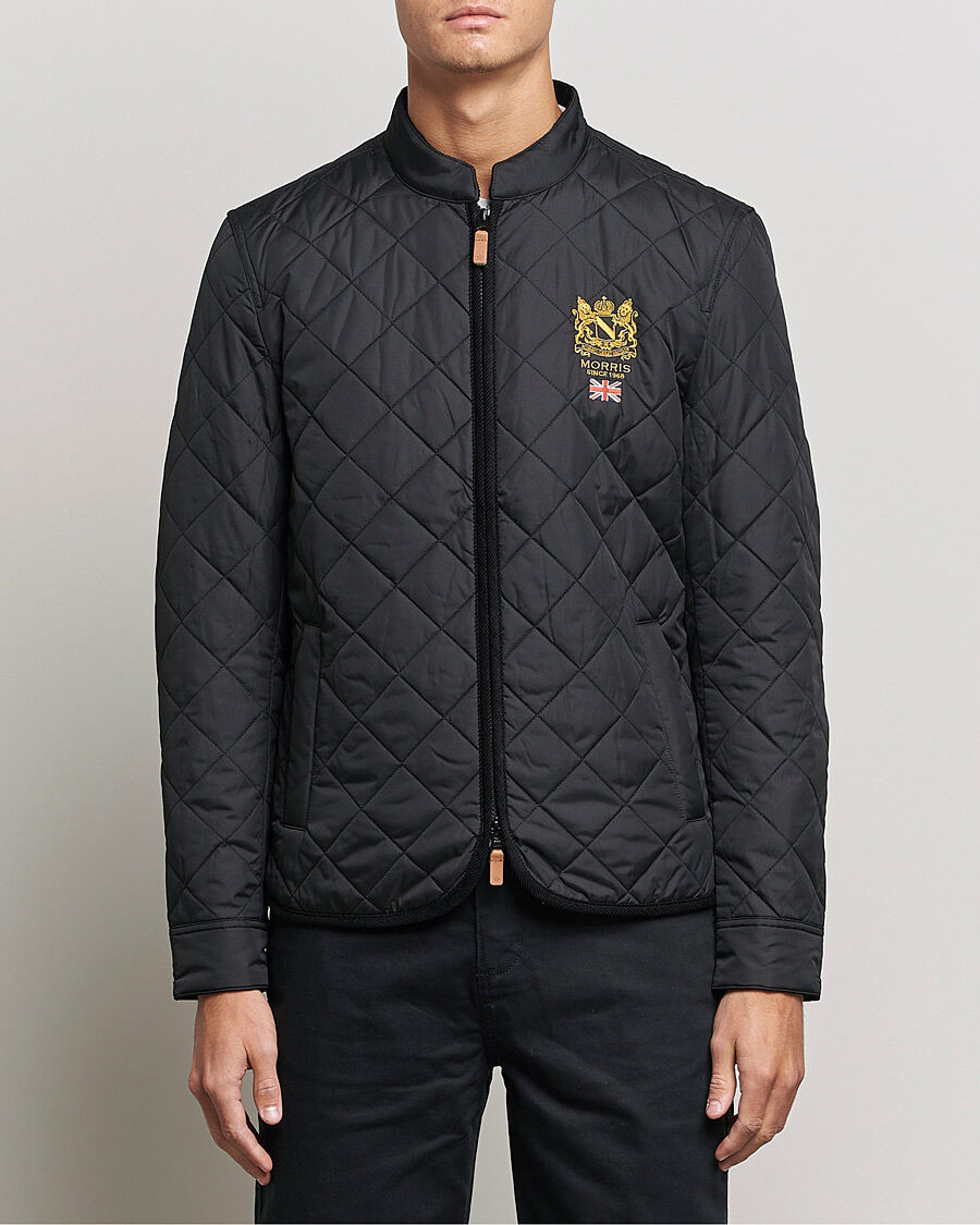 Morris Trenton Quilted Jacket Black men XXL Sort