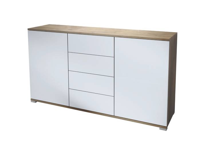 SIDEBOARD Santo Weiß matt