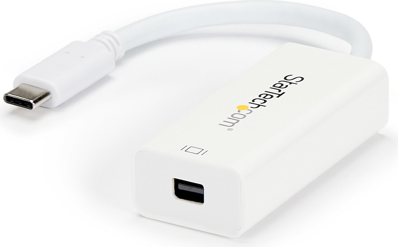 StarTech.com USB-C naar Mini DisplayPort adapter - 4K 60Hz - Wit - CDP2MDP
