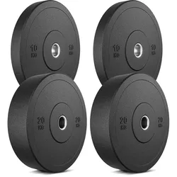 MW-Bumper plates Hantelscheiben Set - 60 kg / 2 x 20 kg + 2 x 10 kg - Marbo Sport
