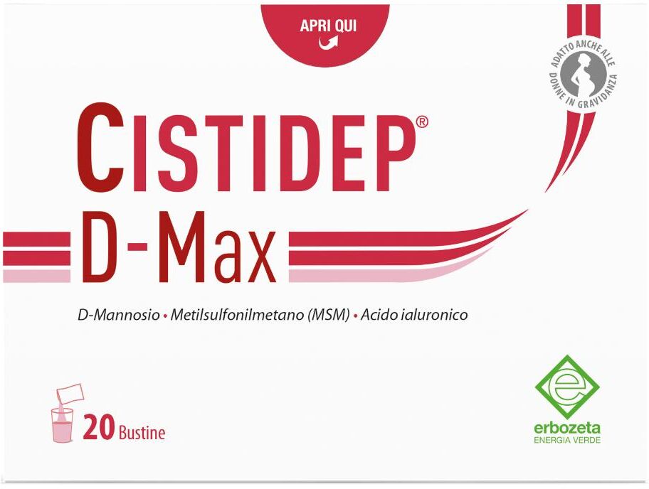 ERBOZETA SpA Erbozeta, Cistidep D-Max, 20 Bustine