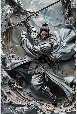 Smart Shopping Spot Vintage Samurai Ninja Metal Wall Art Plaque Perfect For Cafe, Man Cave, Bars, Garden, Home Room, Clubs & Garage Decor a