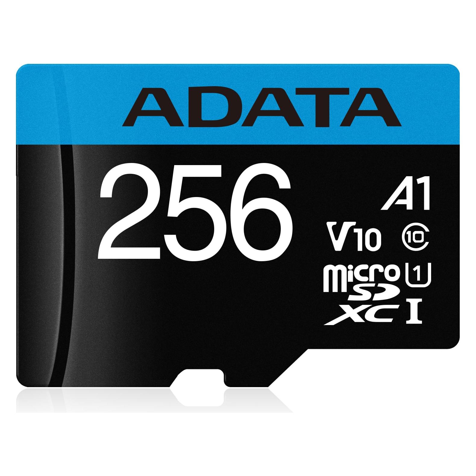 Adata Premier (256 GB, microSDXC, U1, UHS-I) (AUSDX256GUICL10A1-RA1)