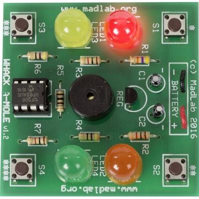 Whadda WSG111 Hau den Maulwurf Ausführung (Bausatz/Baustein): Bausatz 9V