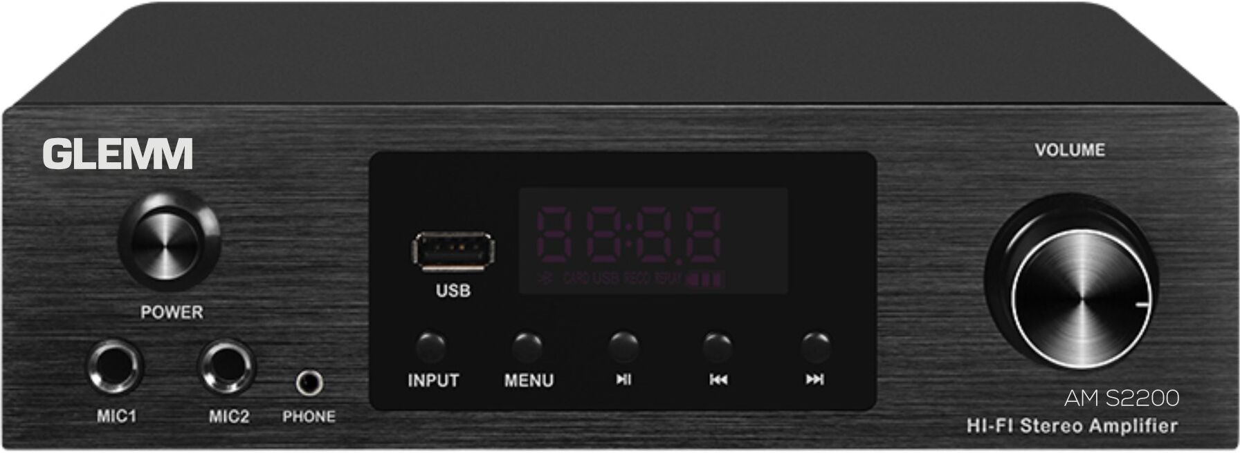 Amplificatore HI FI Glemm 32155 AM S2200 Black