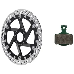 MT eSTOP Optimized Kit 203/P - 7.S: Bremsscheibe MDR-P, Ø 203 mm, 6-Loch und Bremsbelag 7.S, Sport (VE = 1 Set)