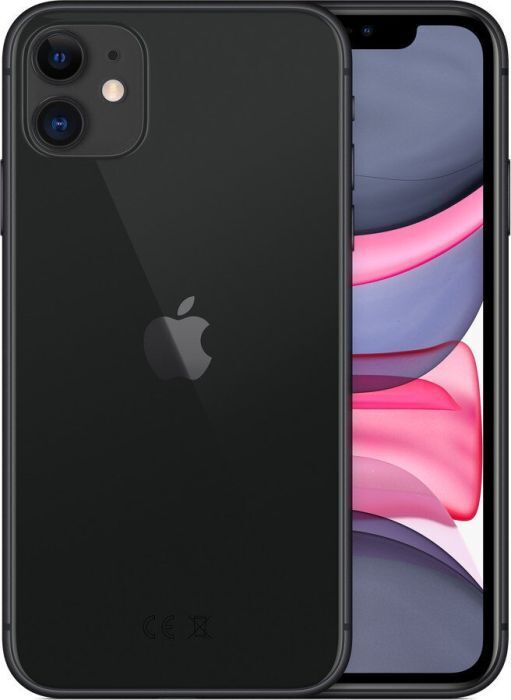 Apple iPhone 11   64 GB   Dual-SIM (eSIM, Nano-SIM)   black - Refurbished