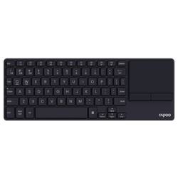 Rapoo E2810M Kabellos, Bluetooth® Tastatur Deutsch, QWERTZ Dunkelgrau 00228291
