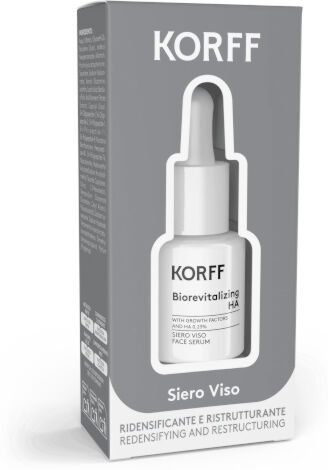 Korff Biorevitalizing Ha Siero Viso Ristrutturante Da 10ml