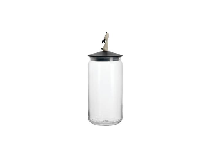 Alessi - Bocal hermétique Animaux - Noir - Résine thermoplastique - Designer Miriam Mirri