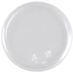1000x Deckel ohne Kreuzstanzung, PET, klar, für 70,3 mm