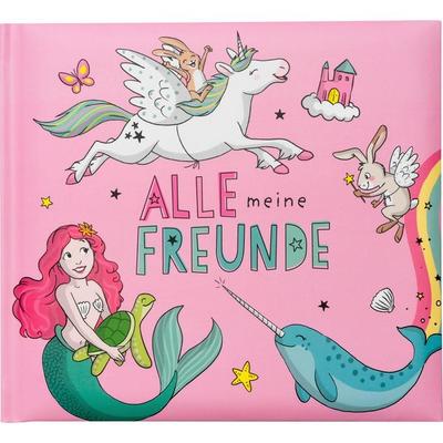 Freundebuch Motiv Pink 'Alle meine Freunde'; von , Sheepworld AG