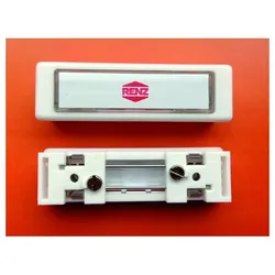 RENZ Klingeltaster LIRA 75x22mm RAL9016 verkehrsweiss