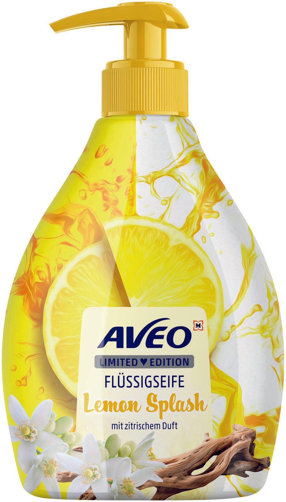 AVEO Lemon Splash Flüssigseife 500 ml 3012224