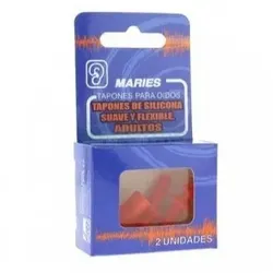 Maries Silicone Earplugs Adult 2Pcs
