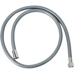 Bravat Brauseschlauch 3510282 mit konischer Mutter, silber-optik