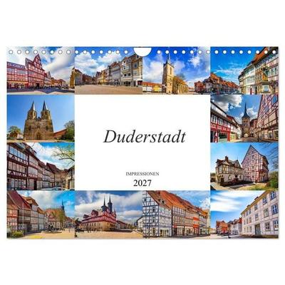 Duderstadt Impressionen (Wandkalender 2027 DIN A4 quer), CALVENDO Monatskalender