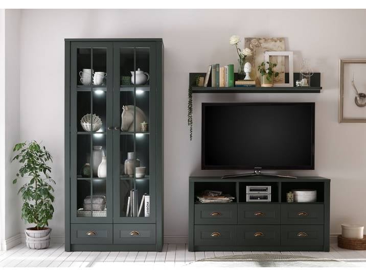 Wohnkombi A2 ASCOT 3-teilig 240x198 cm grün