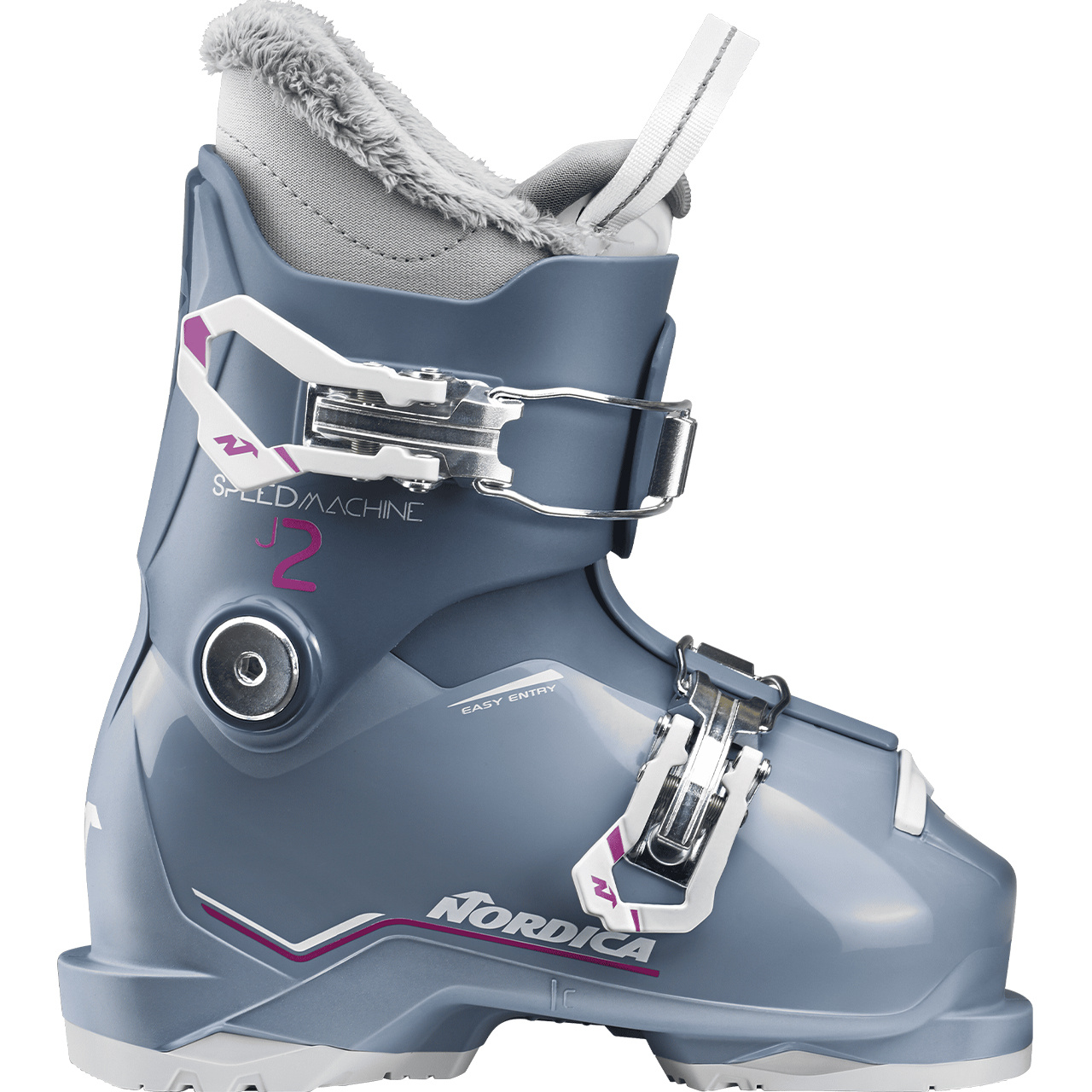 Nordica Speedmachine J 2 girl blue/lightblue/fucsia - 18,5
