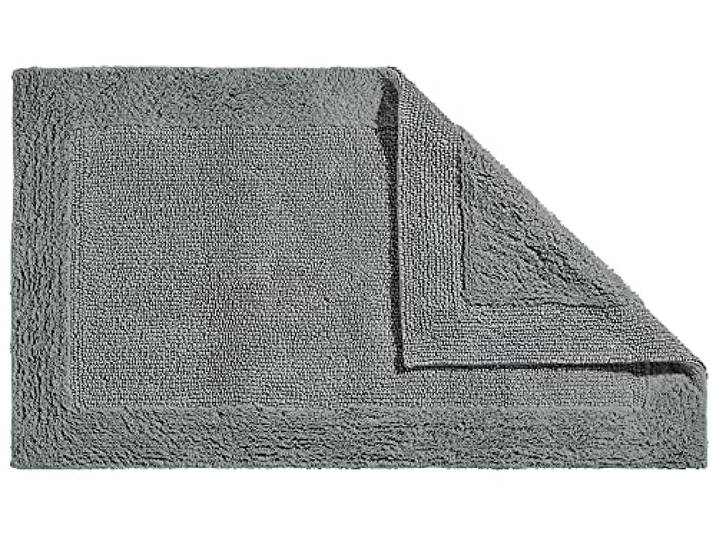 Erwin Müller Badematte, Badteppich Uni Serie Stuttgart grau Größe 70x120 cm - extra dick, hohe Saugfähigkeit, 100% Baumwolle