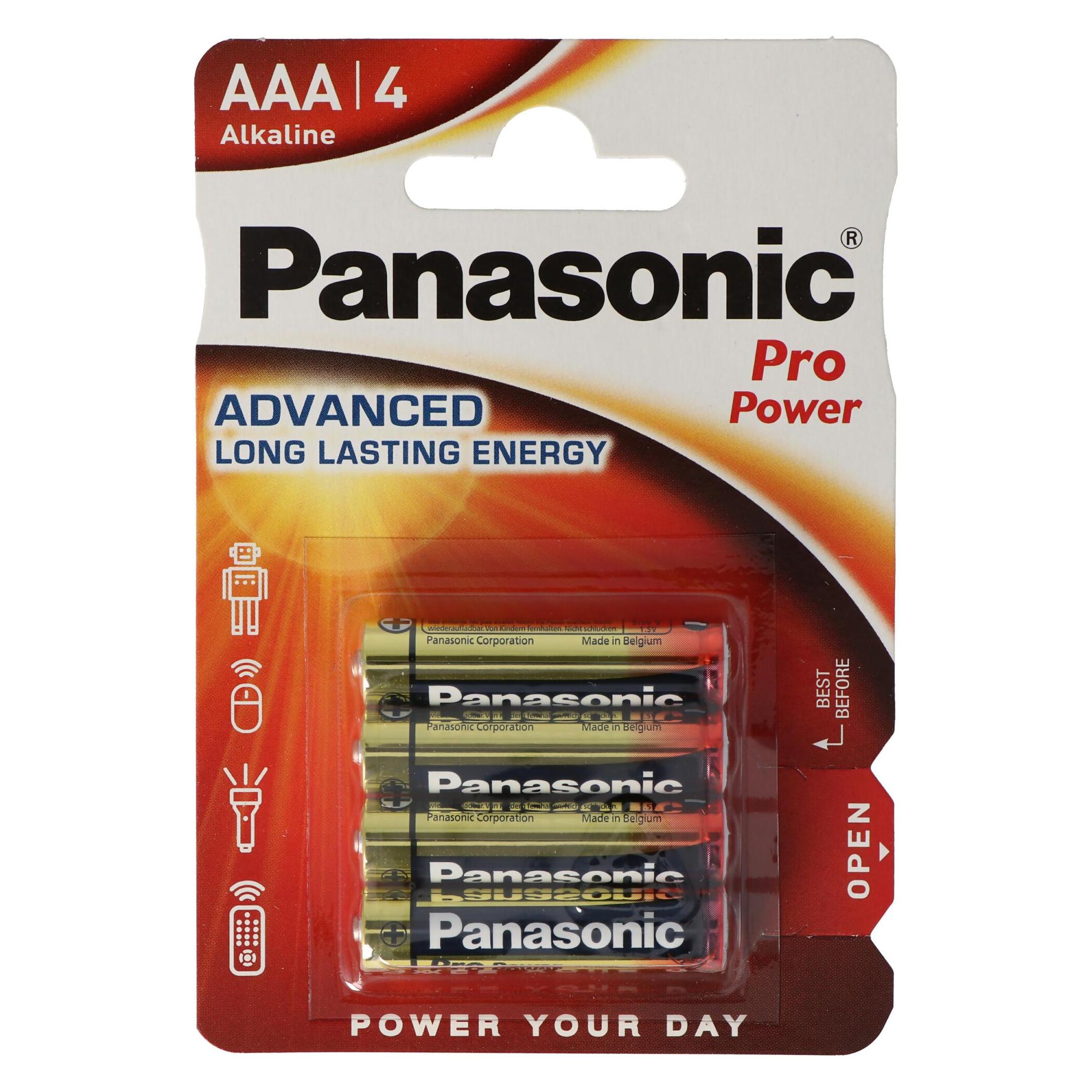 Panasonic Pro Power (4 Stk., AAA, 1200 mAh) (LR03PPG/4BP)