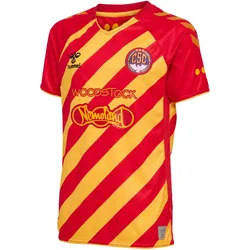 hummel, Jungen, Sportshirt, Heimtrikot Kind Christiania SC 2019/20 (128), Rot