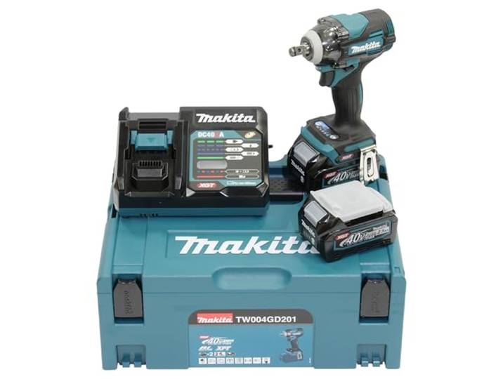 Boulonneuse à chocs 40V XGT 1/2'' 350 Nm (2x2.5 Ah) en Makpac - MAKITA TW004GD201