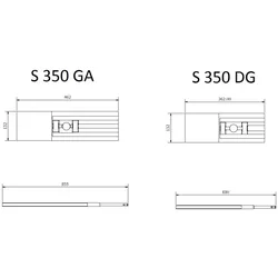 Optimum Spindelmuttersitz S350GA/SD135AV/SD350AV RAL4006