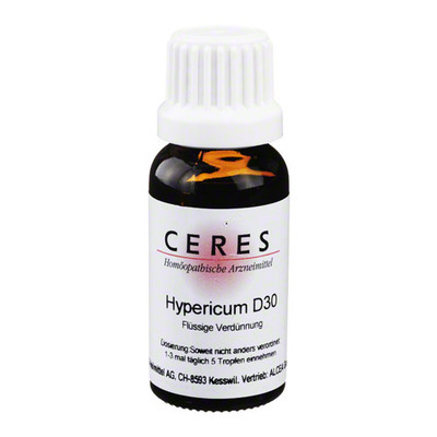 CERES Heilmittel GmbH CERES Hypericum D 30 Dilution 20 ml 01219031