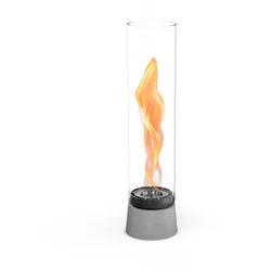 SPIN air Tischfeuer – innovatives Bioethanol-Feuer mit Eco-Ring, Indoor & Outdoo...