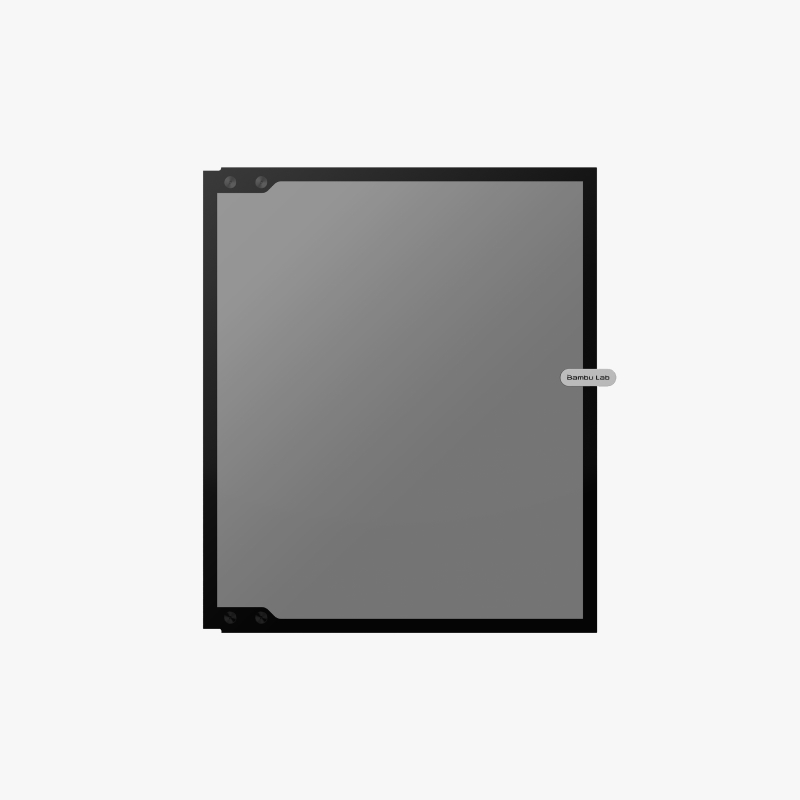 Bambu Lab Front Glass Door for P2S FAS070