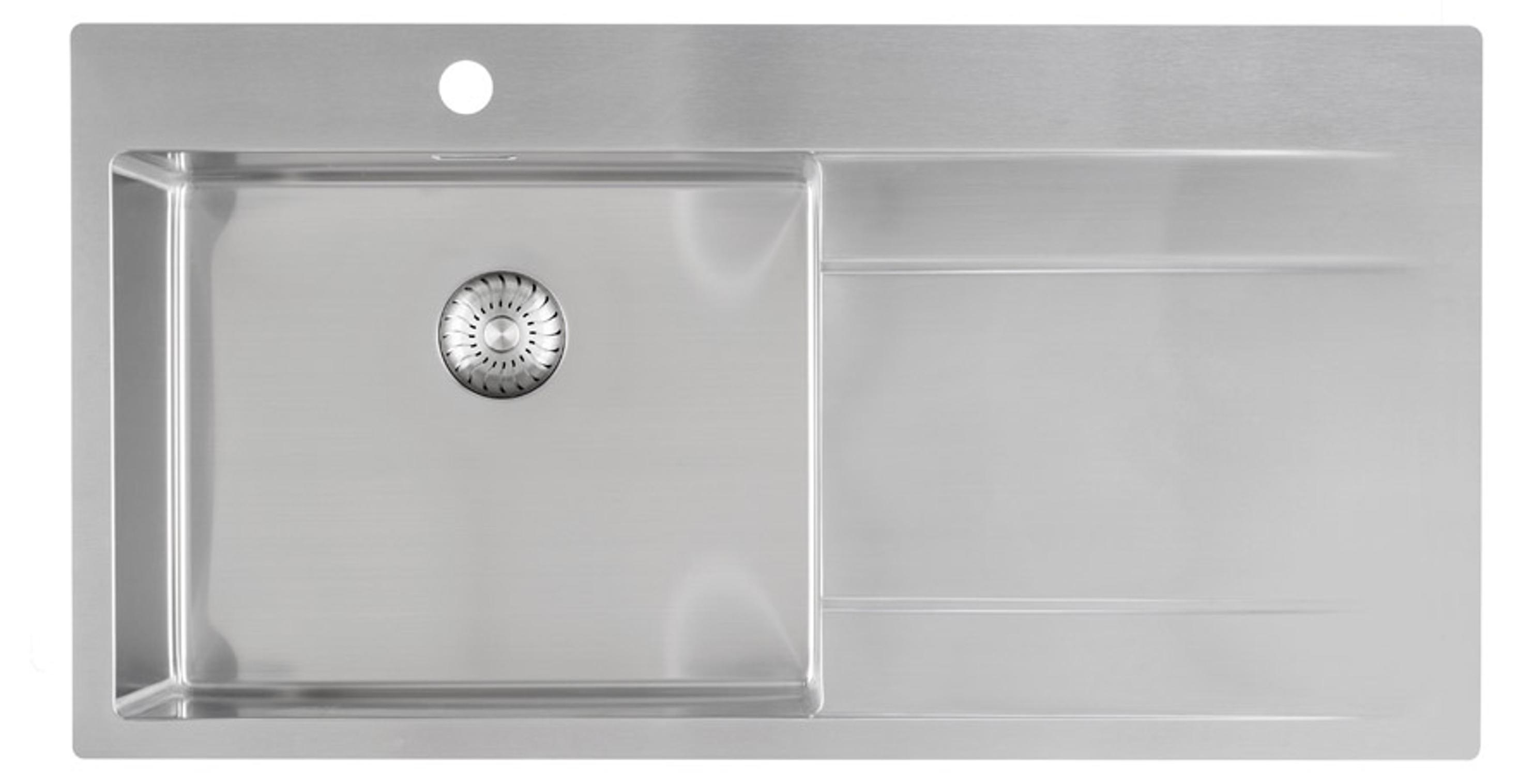 Caressi Spülbecken aus Edelstahl CAPP50ABL
