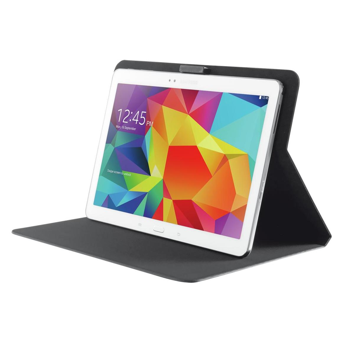 Trust Etui rabat pour Samsung Galaxy Tab 10" Tab3/4/Note/Pro/S (Noir) (Samsung Galaxy Tab 3 10.1, Samsung Galaxy Tab 4 10.1, Samsung Galaxy Tab Pro 10.1, Samsung Galaxy Tab S 10.5) (20126)