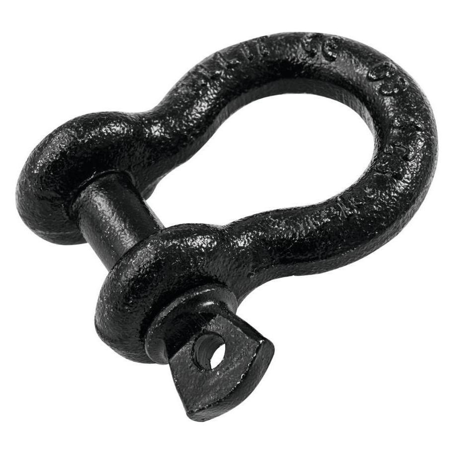 Safetex Schäkel 10mm schwarz mit Schraubbolzen (58011070)