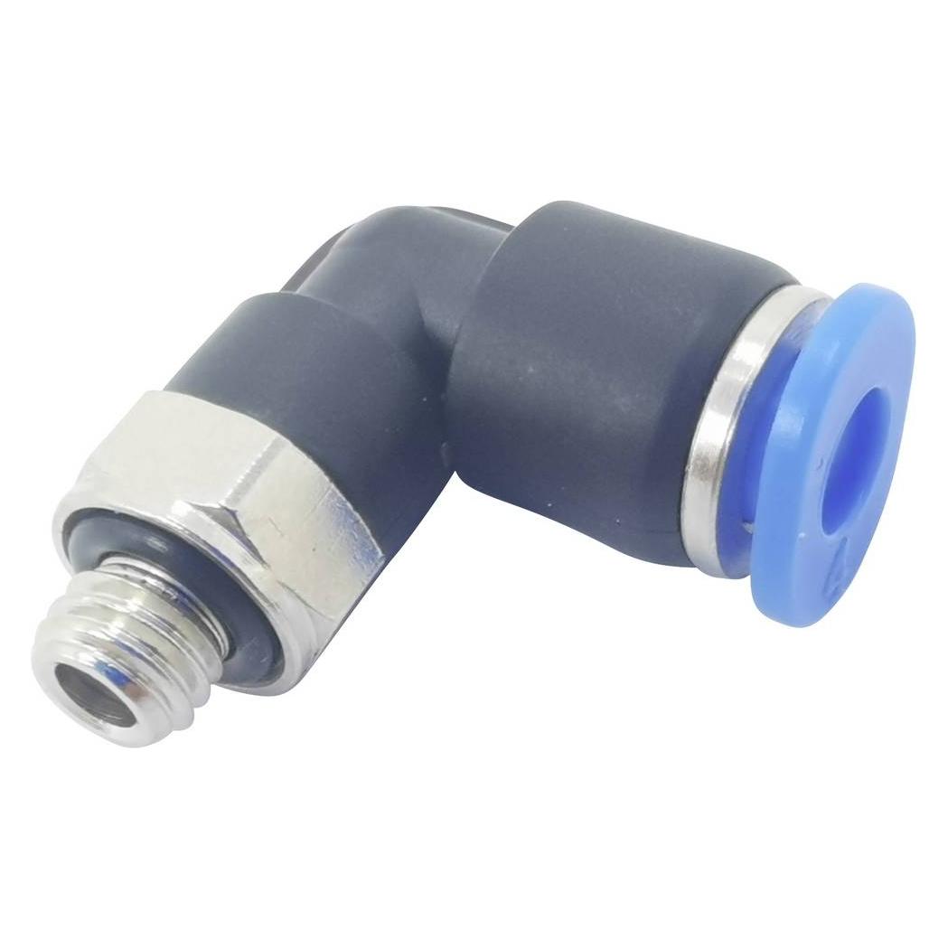 Tru Components Winkelverbinder PL4-M3C Rohr-Ø: 4 mm Gewinde-Mass: M3 x 0.50 (TC-10462688)